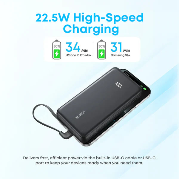 Anker Zolo 10000mAh 22.5W Power Bank